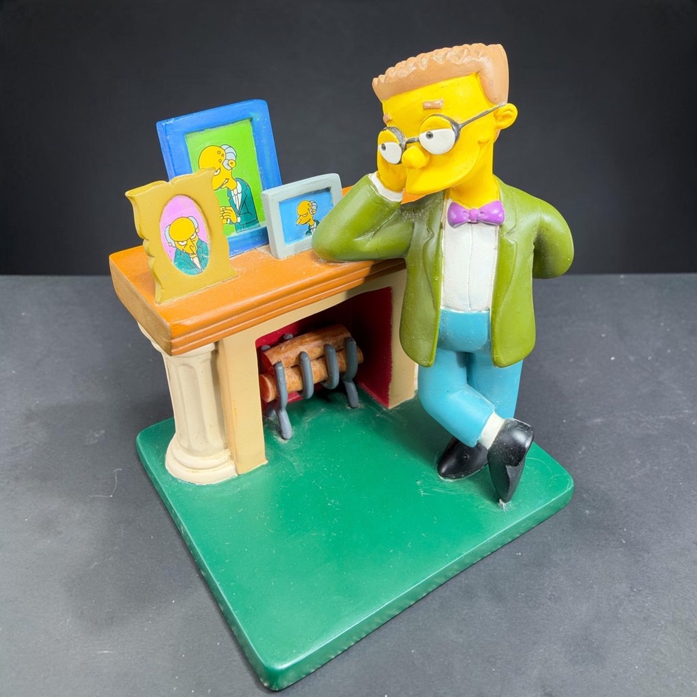 Simpsons Waylon Smithers You're A Genius Sir Sculpture Limited Edition 2003